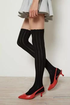 Urban Outfitters | Pointelle Over-The-Knee Sock,商家Urban Outfitters,价格¥117