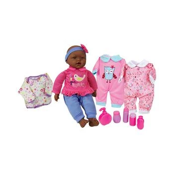 Redbox | Lissi Dolls 15" African American Baby Doll Set with Clothes and Accessories,商家Macy's,价格¥148