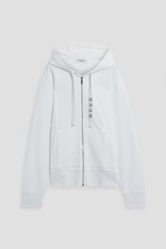 Thom Browne | Striped cotton-jersey hoodie商品图片,6.4折