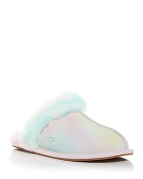 UGG | Women's Scuffette II Watercolors Shearling Mule Slippers 6.9折