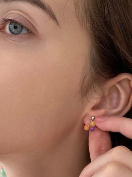 商品MONDAY EDITION | Juicy Bubbles Earrings,商家W Concept,价格¥384图片