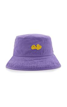推荐Acne Studios - Women's Brimmo Bubble Logo Cotton Bucket Hat - Purple - S/M - Moda Operandi商品