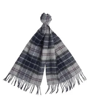 Barbour | Check Pattern Fringed Edge Scarf,商家Italist,价格¥976