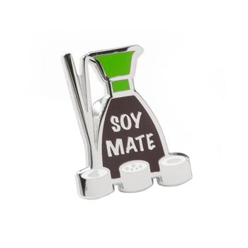 商品Men's Soy Sauce Lapel Pin图片