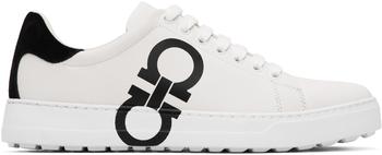 gancini, Salvatore Ferragamo | White Gancini Sneakers商品图片 额外8.5折, 额外八五折