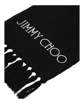 Jimmy Choo | Wool Logo Printed Scarf 3.8折