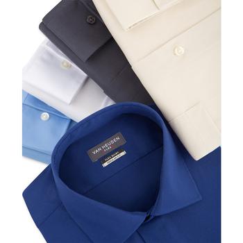 product Men's Classic-Fit Wrinkle Free Flex Collar Stretch Solid Dress Shirt image