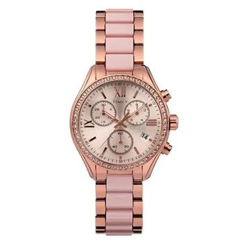 Timex | Chronograph Quartz Crystal Ladies Watch TW2V75000,商家Jomashop,价格¥432