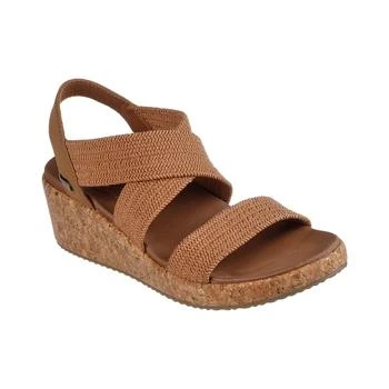 SKECHERS | Women’s Beverlee - Love Stays Wedge Sandals from Finish Line,商家Macy's,价格¥514