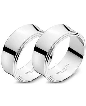 Georg Jensen | Pyramid Napkin Ring, 2 Piece,商家Macy's,价格¥442