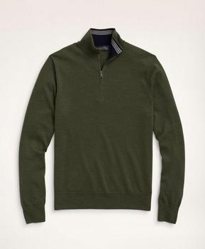 日本美利奴, Brooks Brothers | Merino Wool Half Zip Sweater商品图片 