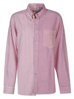 E.L.V. DENIM | E.L.V. DENIM Contrast striped cotton shirt,商 家Baltini,价格¥1380