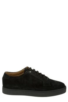 推荐（轻微脏污）John Lobb Molton Suede Low-Top Sneakers商品