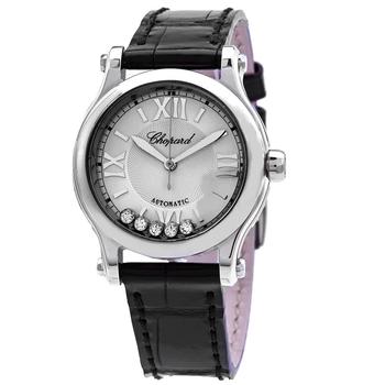 Chopard | Happy Sport Automatic Silver Dial Ladies Watch 278573-3011商品图片,7.3折