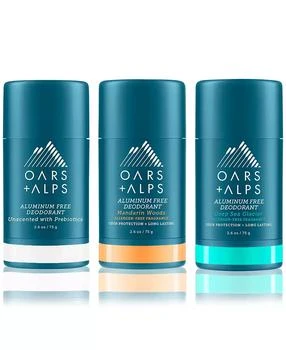 Oars + Alps | 3-Pc. Aluminum Free Deodorant For Sensitive Skin Set,商家Macy's,价格¥244