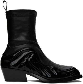 Versace | Black Solare Boots 