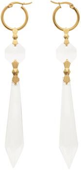 商品Gold Chandelier Crystal Earrings图片
