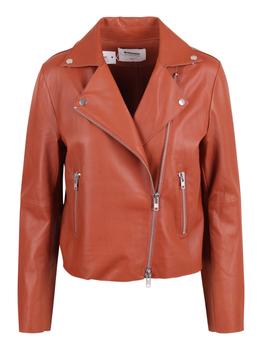 商品S.W.O.R.D 6.6.44 | S.W.O.R.D 6.6.44 S.w.o.r.d. 6644 6238 Biker Leather Jacket,商家Italist,价格¥3014图片
