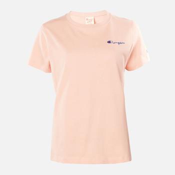 CHAMPION | Champion Women's Small Script T-Shirt - Pink商品图片,