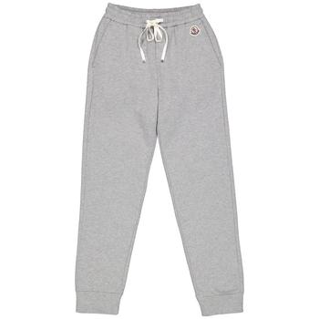 product Moncler Ladies Grey Cotton Tapered Track Pants image