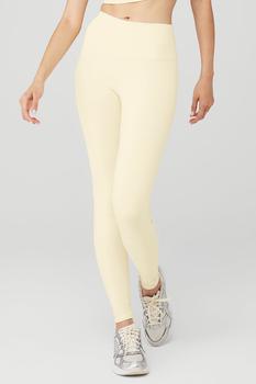 Alo | High-Waist Airbrush Legging - French Vanilla商品图片,独家减免邮费