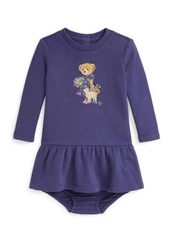 Ralph Lauren | Lauren Childrenswear Baby Girls Polo Bear Fleece Dress Bloomer,商家Belk,价格¥512