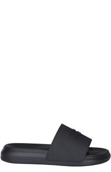 Alexander McQueen | Alexander McQueen Logo Embossed Slides商品图片,5.7折起