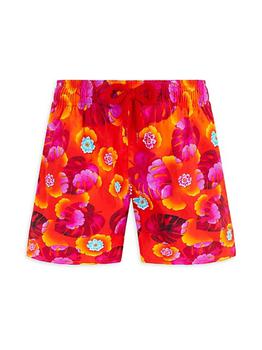 商品Little Boy's and Boy's Groovy Floral Swim Shorts图片