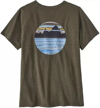 推荐Patagonia Women's Skyline Stencil Responsibili-Tee Shirt商品