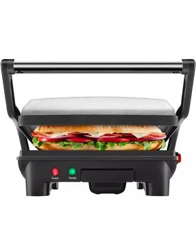 Chefman | Electric Panini Press & Grill w/ Non Stick Plates, Opens Flat,商家Macy's,价格¥262