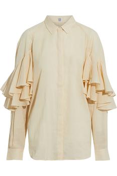 product Locarno ruffled cotton-voile shirt image