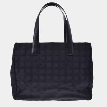 推荐Chanel Black New Travel Line Tote MM Bag商品