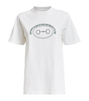 Sporty & Rich | Equestrian T-Shirt商品图片,6.6折, 独家减免邮费
