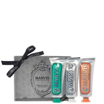 商品Marvis | Marvis Travel Flavour Toothpaste Trio 3 x 25ml,商家SkinStore,价格¥127图片