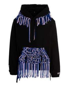 Alexander McQueen | McQ Alexander McQueen Fringed Detailed Hoodie商品图片,3.8折