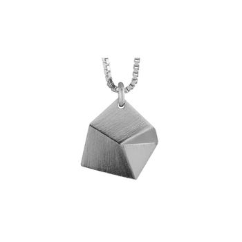 小银瓶, Sofie Lunoe | Flake Small Silver Pendant with Short Chain商品图片 