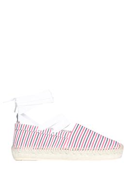 thom browne鞋, Thom Browne | Seersucker Cotton Espadrilles商品图片 6.3折