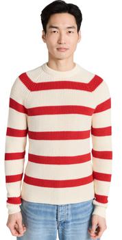 推荐AMI Striped Sweater商品