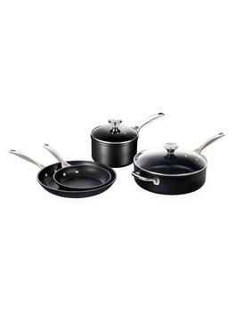 商品Le Creuset | Toughened Nonstick PRO 6-Piece Fry, Saute & Saucepan Set,商家Saks Fifth Avenue,价格¥4493图片