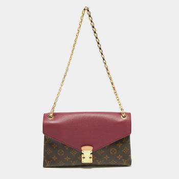 lv链条包, [二手商品] Louis Vuitton | Louis Vuitton Aurore Monogram Canvas and Leather Pallas Chain Bag商品图片 9.1折, 满1件减$100, 满减