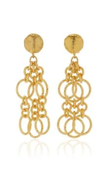 Sylvia Toledano | Sylvia Toledano - Platon 22K Gold-Plated Earrings - Gold - OS - Moda Operandi - Gifts For Her,商家Fashion US,价格¥1747