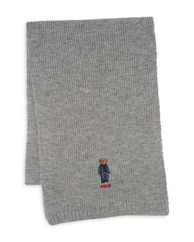 Ralph Lauren | Polo Bear Ribbed Knit Scarf,商家Bloomingdale's,价格¥593