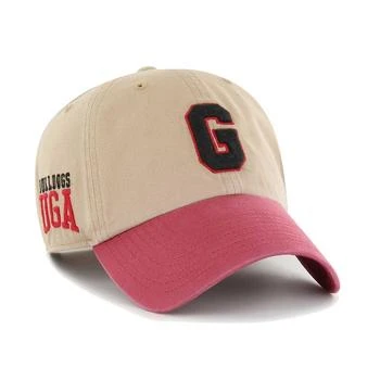 推荐Men's Khaki Georgia Bulldogs Ashford Clean Up Adjustable Hat商品