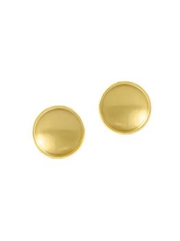 商品Sol 22K Gold-Plated Clip-On Stud Earrings图片
