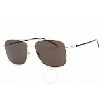 Hugo Boss Dark Grey Square Men's Sunglasses BOSS 1310/S 0J5G/IR 58