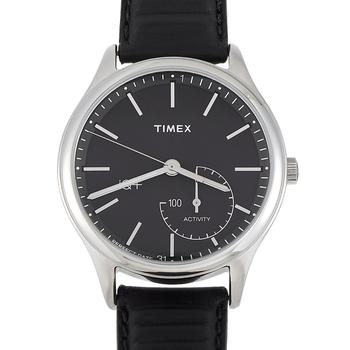 推荐Timex iQ+ Move Leather Strap Watch TW2P93200商品