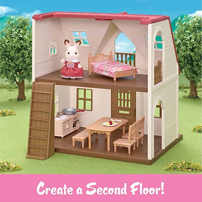 Calico Critters | Calico Critters Red Roof Cozy Cottage,商家折扣挖宝区,价格¥101