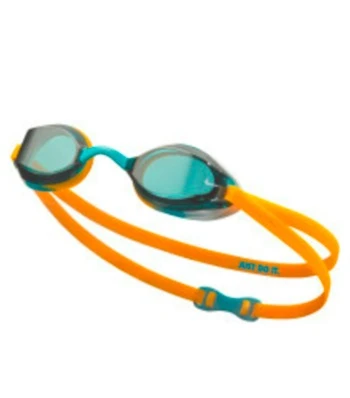 Nike Swim Youth Legacy Mirrored Swimming Goggles-ORANGE 