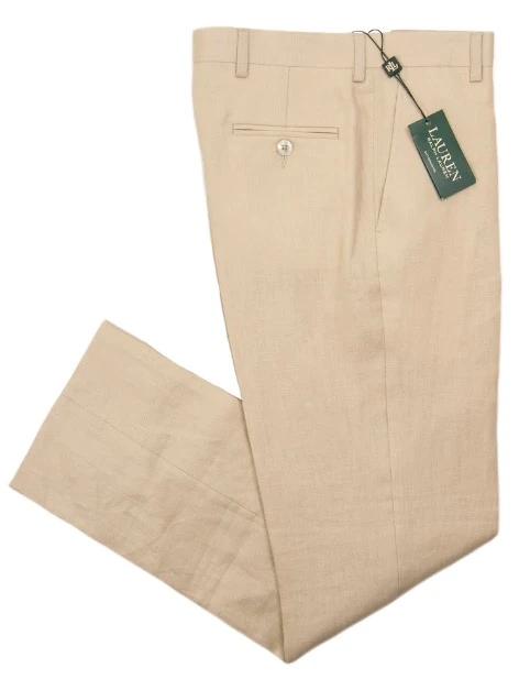 Ralph Lauren | Ralph Lauren 28997P 100% Linen Boy's Suit Pant,商家折扣挖宝区,价格¥287