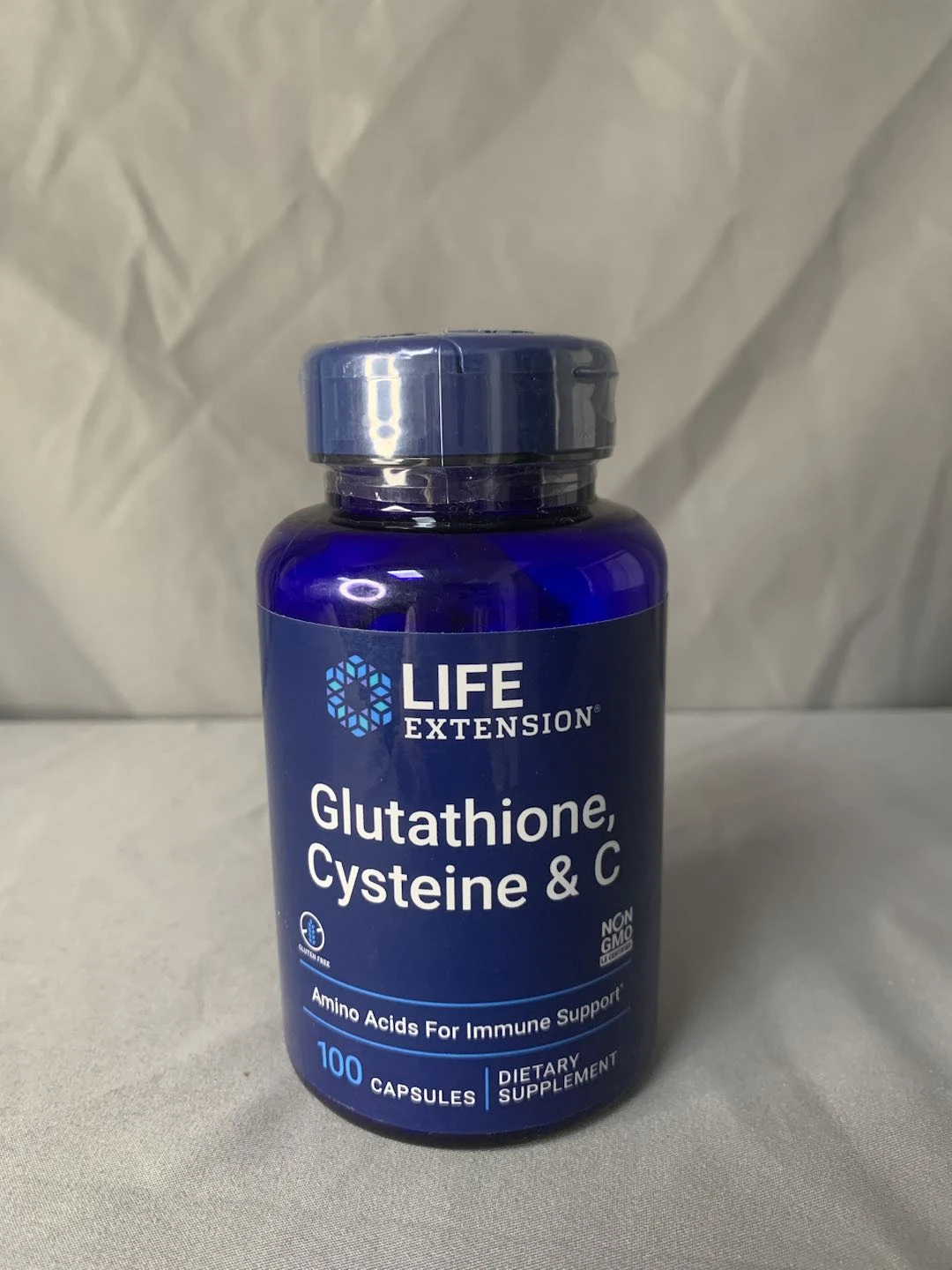 Life Extension Glutathione,Cysteine&C (100capsules)